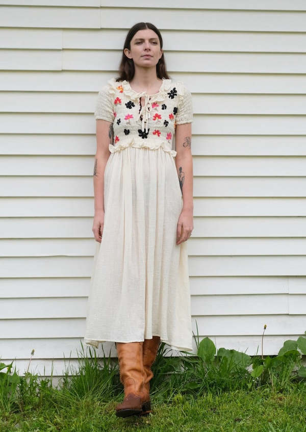 Tach Clothing Perico Smocked Midi Dress Tach Clothing Perico Smocked Midi Dress