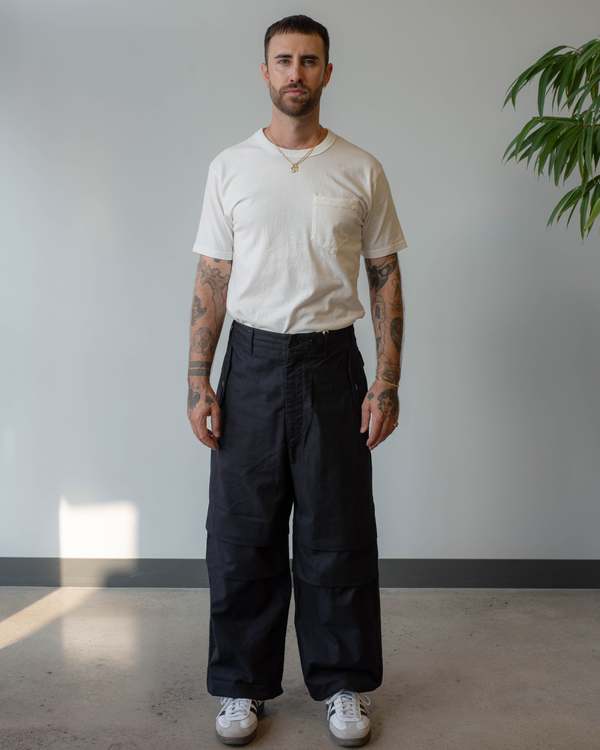 本日迄美品EG Fatigue Pant Cotton Brushed HB 黒 美品EG Fatigue Pant Cotton Brushed HB 黒 M - メルカリ