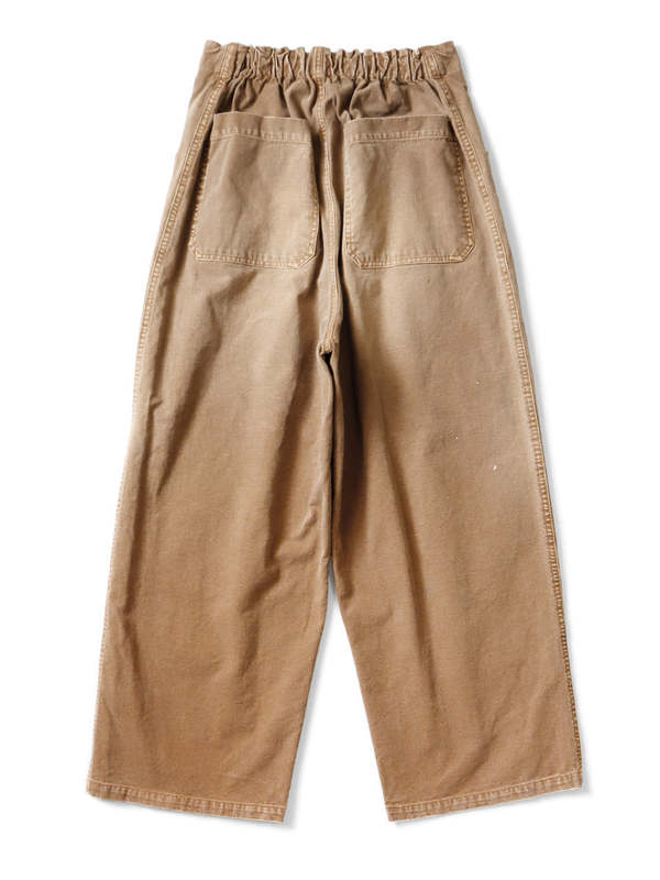 KAPITALキャンバス Wニーイージーバギーパンツ(バナナパッチリメイク) NEW ARRIVALS🍌 . PANTS:キャンバス Wニーイージーバギーパンツ