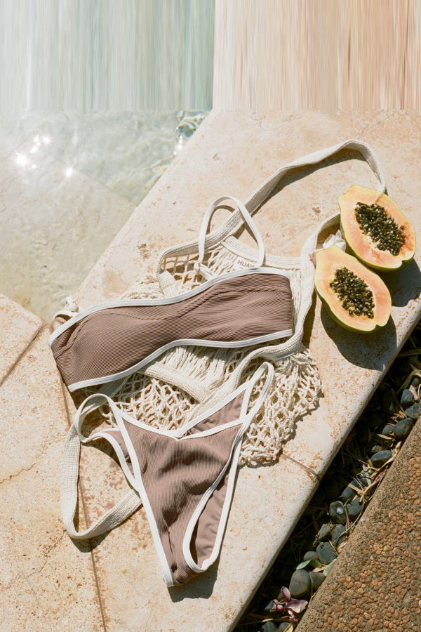 L*Space Pixie Bikini Bottom - Saddle/Cream