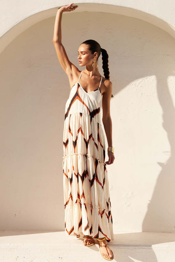 Misa Kali Dress in Los Cabos Geo S