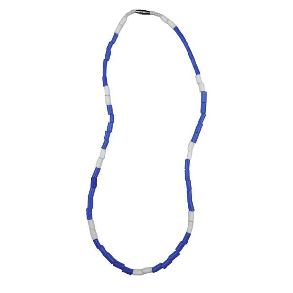 Post-Imperial YEMOJA NECKLACE - Light Blue/White