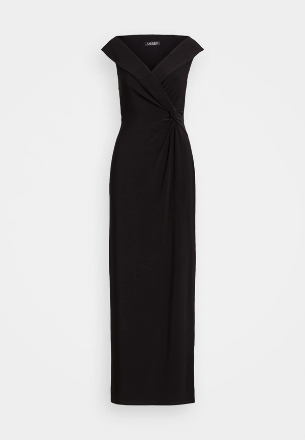 Lauren Ralph Lauren Leonidas Sleeveless Gown - Black | Garmentory