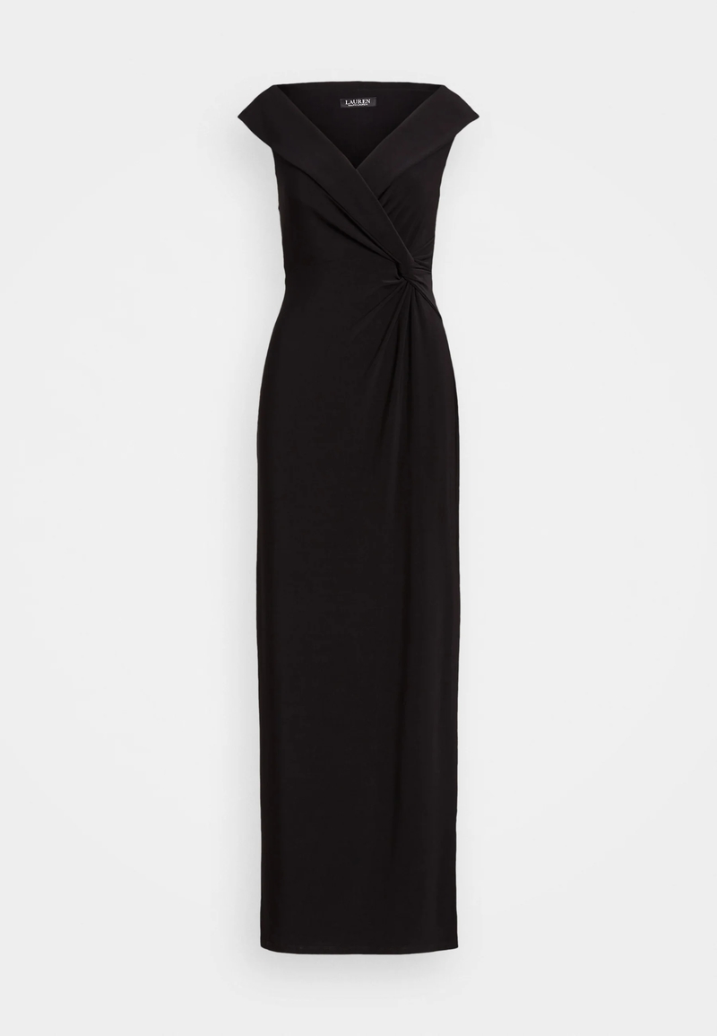 Lauren Ralph Lauren Leonidas Sleeveless Gown - Black Lauren Ralph Lauren Leonidas Sleeveless Gown - Black