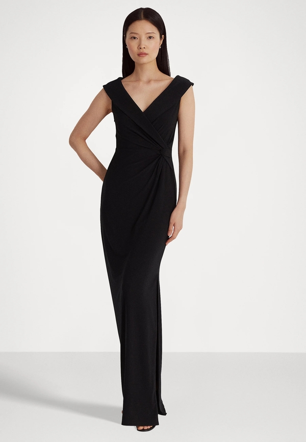 【送料&関税込】Polo Ralph Lauren Leonidas Sleeveless Gown Lauren Ralph Lauren Leonidas Sleeveless Gown - Black