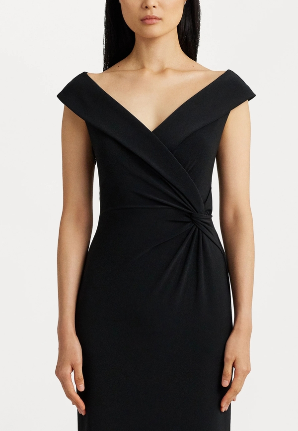 chinese dress ladies Ralph Lauren One Shoulder Navy Dress Rental main image 0