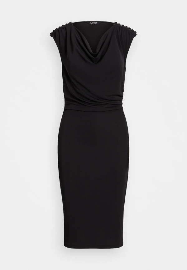 Lauren Ralph Lauren RECHLEE SLEEVELESS DAY DRESS - Black | Garmentory Lauren Ralph Lauren RECHLEE SLEEVELESS DAY DRESS - Black | Garmentory