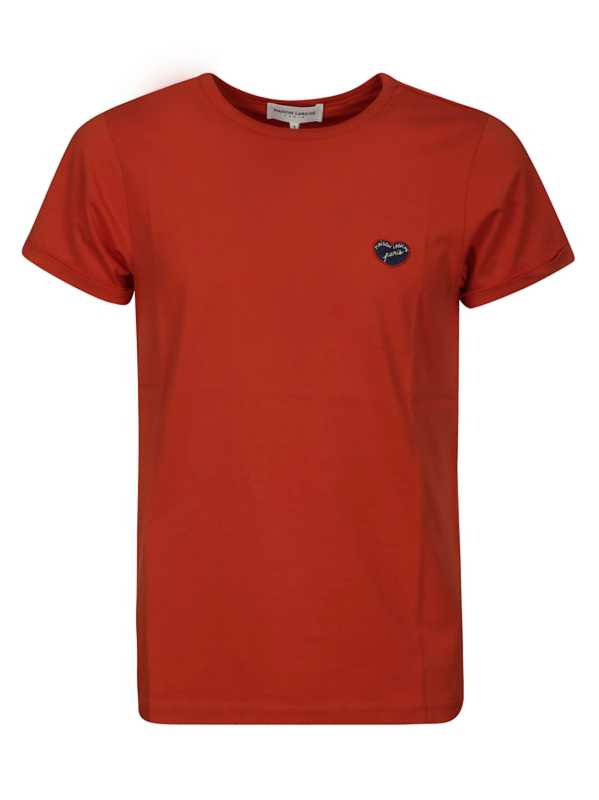 Tシャツ・カットソー MAISON LABICHE TEE-SHIRT POITOU PATCH MLB PARIS/GOTS (19059) TEE-SHIRT-POITOU-PATCH-MLB-