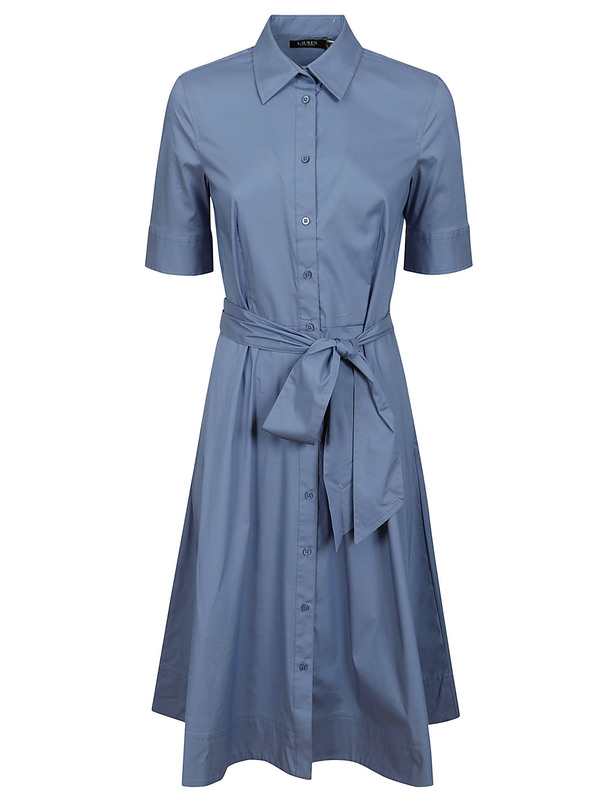 pale blue casual dress Petal and Pup Women's Della Midi Dress