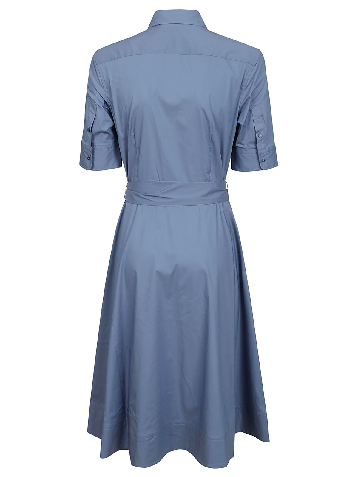 Lauren Ralph Lauren FINNBARR SHORT SLEEVE CASUAL DRESS - PALE AZURE |  Garmentory