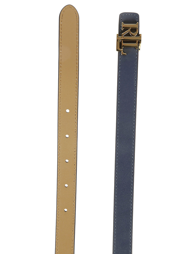 【送料&関税込】Ralph Lauren Rev Lrl 20 Skinny Belt Lauren Ralph Lauren REV LRL 20 BELT SKINNY - INDIGO DUSK