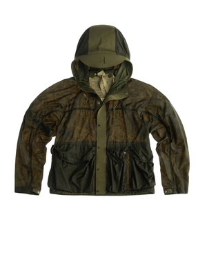 Ten c SKYE TEN ANORAK - DARK OLIVE/GREEN | Garmentory