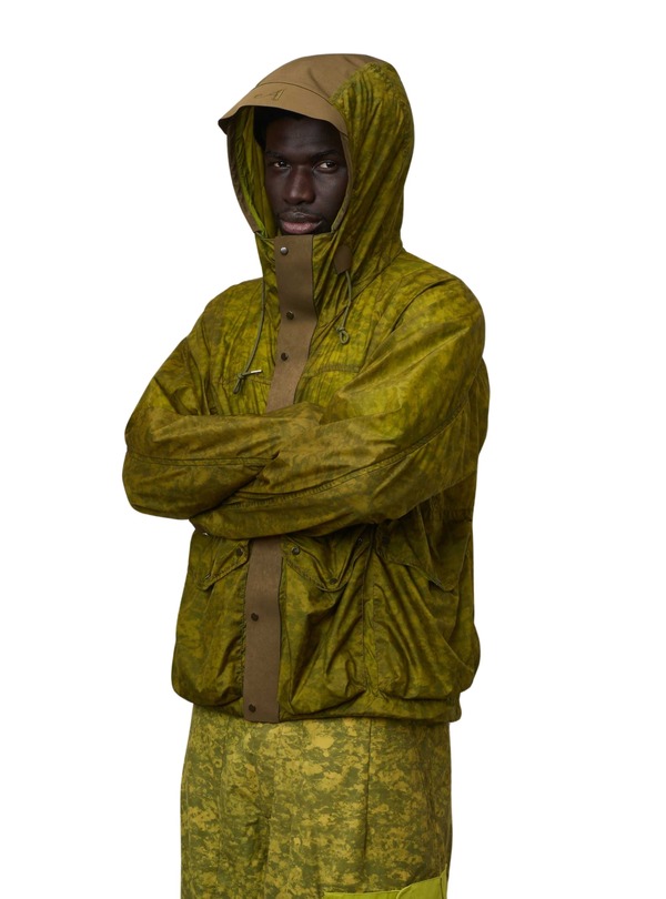 Ten c anorak 48 オリーブ Ten c Tempest Anorak - Dark Green