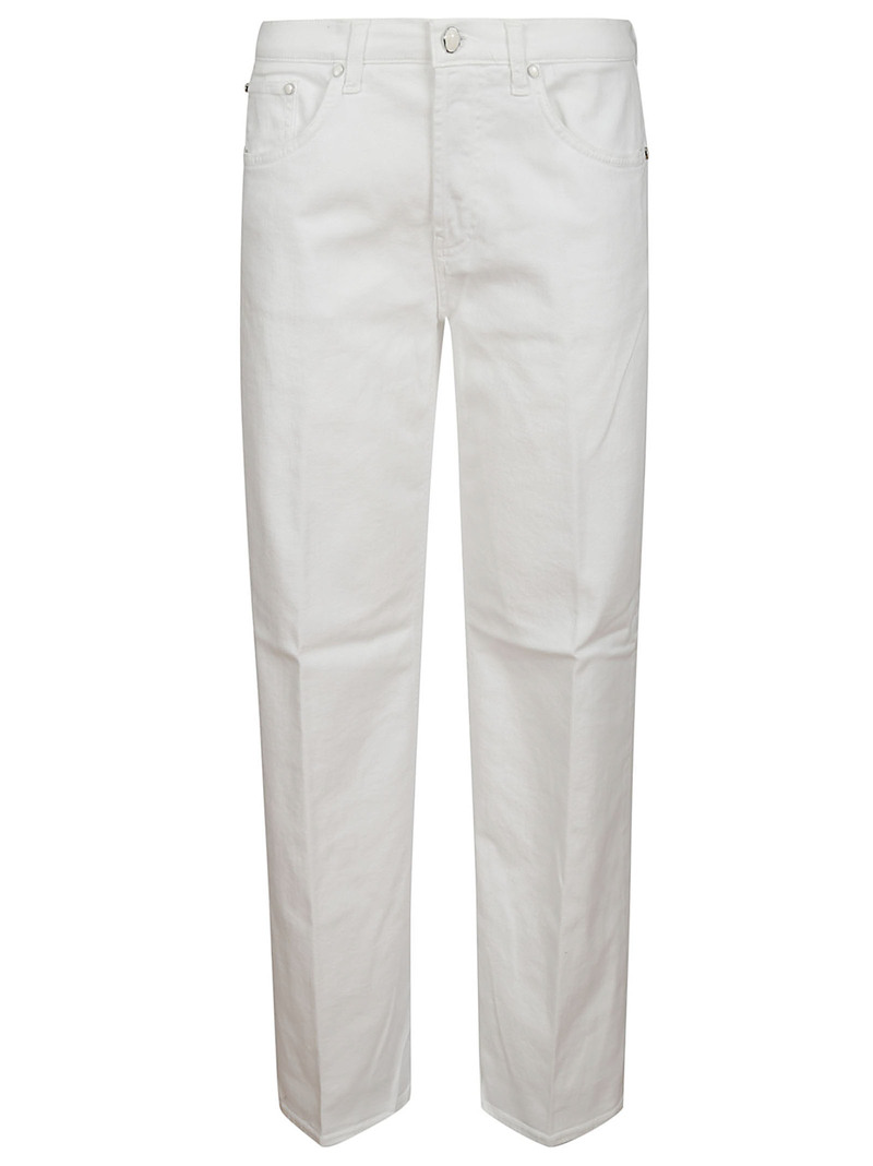 デニム・ジーパン Dondup Jacklyne Trousers Jeans Jacklyn mit weitem Bein aus recyceltem Rigid Lyocell