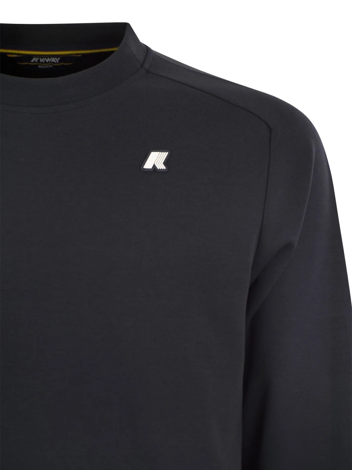スウェット・トレーナー K-WAY MEDINE INTERLOCK (48942) K-WAY Medine Interlock Sweatshirt - K89 Blue Depth | Garmentory