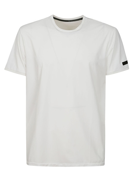 Tシャツ・カットソー RRD - ROBERTO RICCI DESIGNS cupro v-neck wom shirty (55186) RRD Roberto Ricci Designs Cupro V-Neck Wom Shirty - White