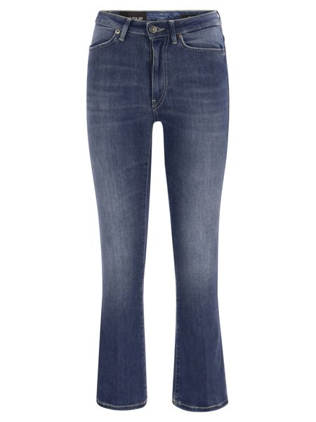 デニム・ジーパン DONDUP CINDY - Regular stretch denim jeans Dondup Cindy Regular Stretch Jeans - Denim | Garmentory