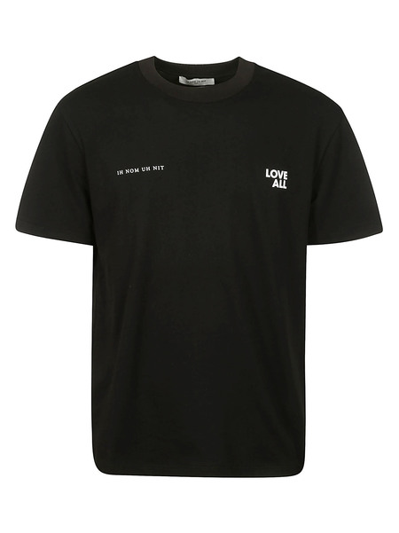 Tシャツ・カットソー IH NOM UH NIT T-SHIRT CLASSIC FIT WITH LOGO BLURRED (45221) IH NOM UH NIT Classic Fit Logo Blurred T-shirt - Sky Blue