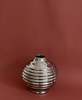 Vintage ridged vase - Silver - Thumbnail 3