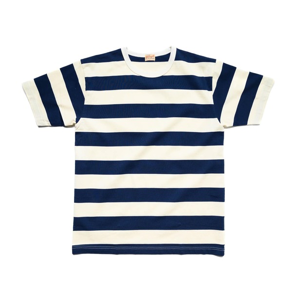 Whitesville Border T-Shirt - Navy | Garmentory