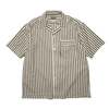 U.sage Stripe Shirt - Olive - Thumbnail 1