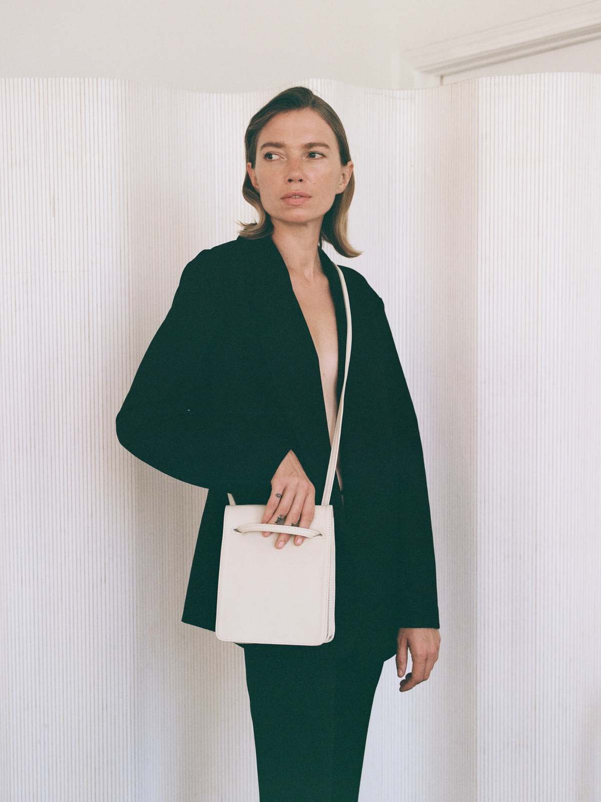 ARE Studio Alma Bag - Black/Ecru/Almond/Tobacco - Image 1 of 5