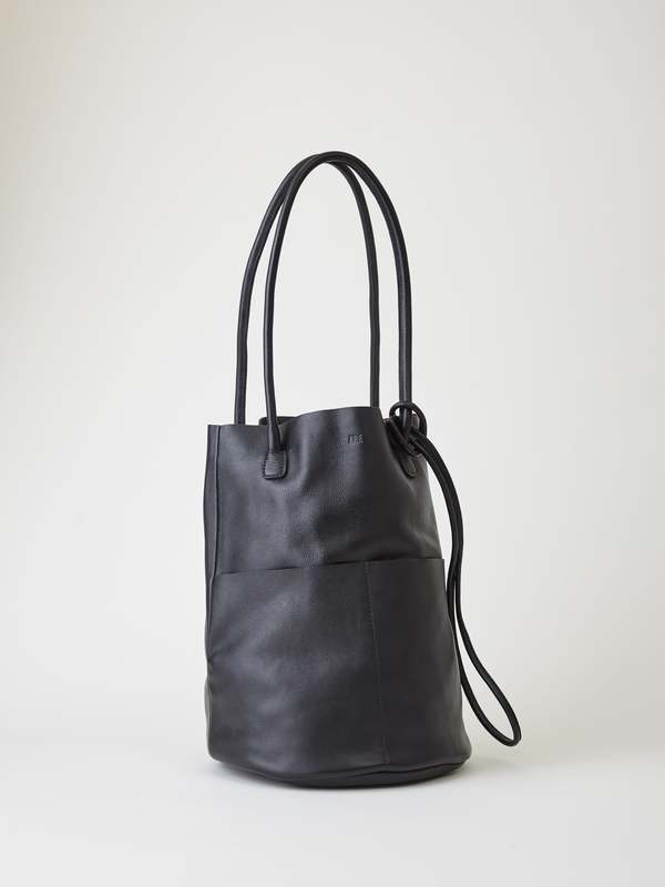 ARE Studio Barrel Bag - Black/Ecru/Almond/Tobacco ARE Studio Barrel Bag - Black/Ecru/Almond/Tobacco