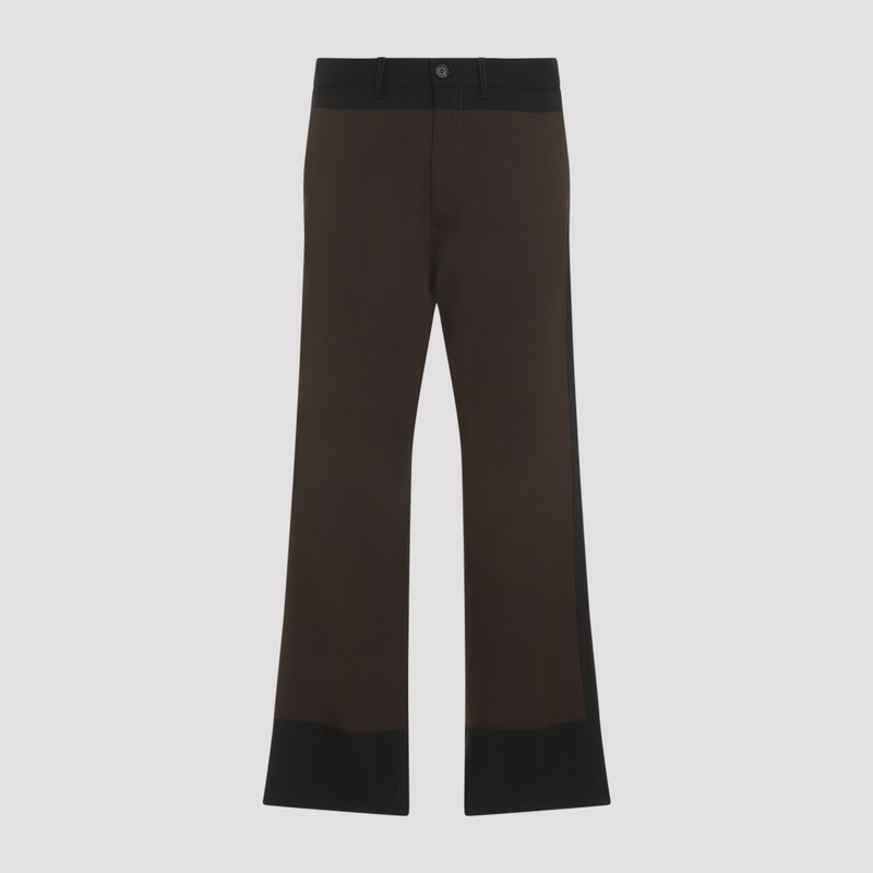 パンツ Marni Relaxed-Fit Virgin Wool Trousers Marni Virgin Wool Trousers | Garmentory