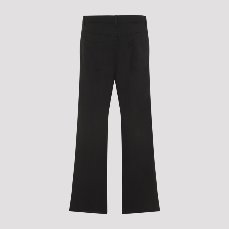 パンツ Marni Relaxed-Fit Virgin Wool Trousers Deep green wool trousers | Marni