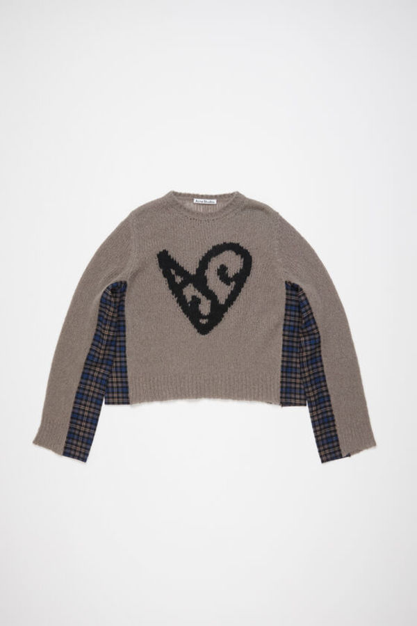 Acne Studio ニット Acne Studios - Metallic knit sweater - Black/gold