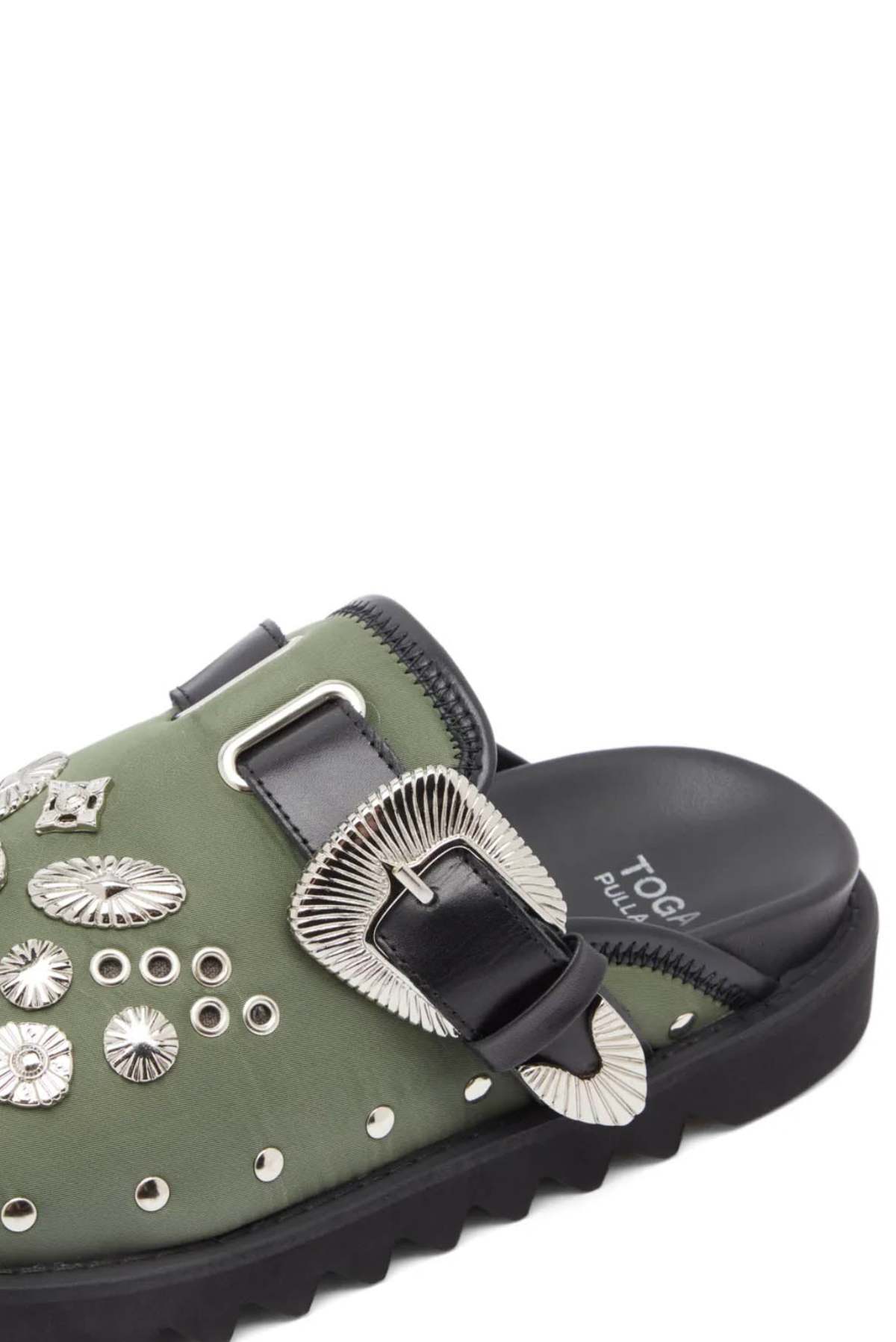 靴 TOGA VIRILIS SHOE EYELET L SABOT 39 TOGA VIRILIS SHOE EYELET METAL SABOT 39