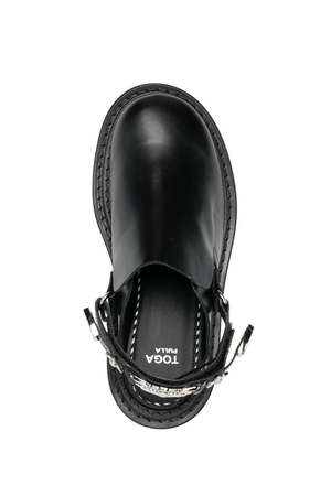 Toga Pulla Strap Mule - Black | Garmentory
