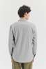 Delikatessen Finest Mix of Italian Cotton and Virgin Wool Feel Good Shirt - Grey  - Thumbnail 4