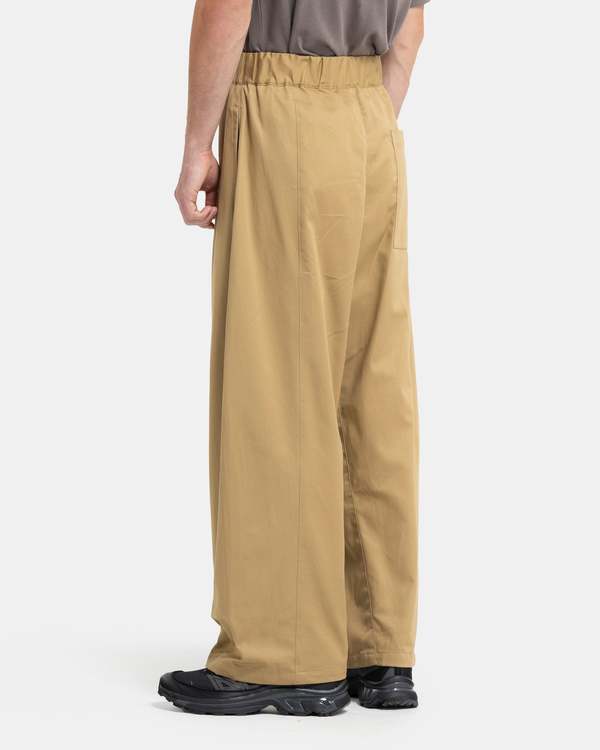 Sage Nation Box Pleat Trouser - Sand | Garmentory