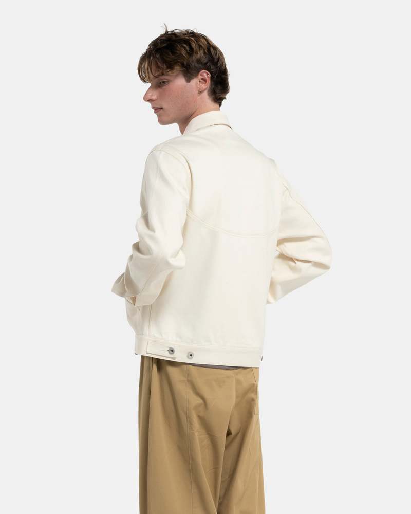 Sage Nation Denim Jiji Jacket - Ecru | Garmentory