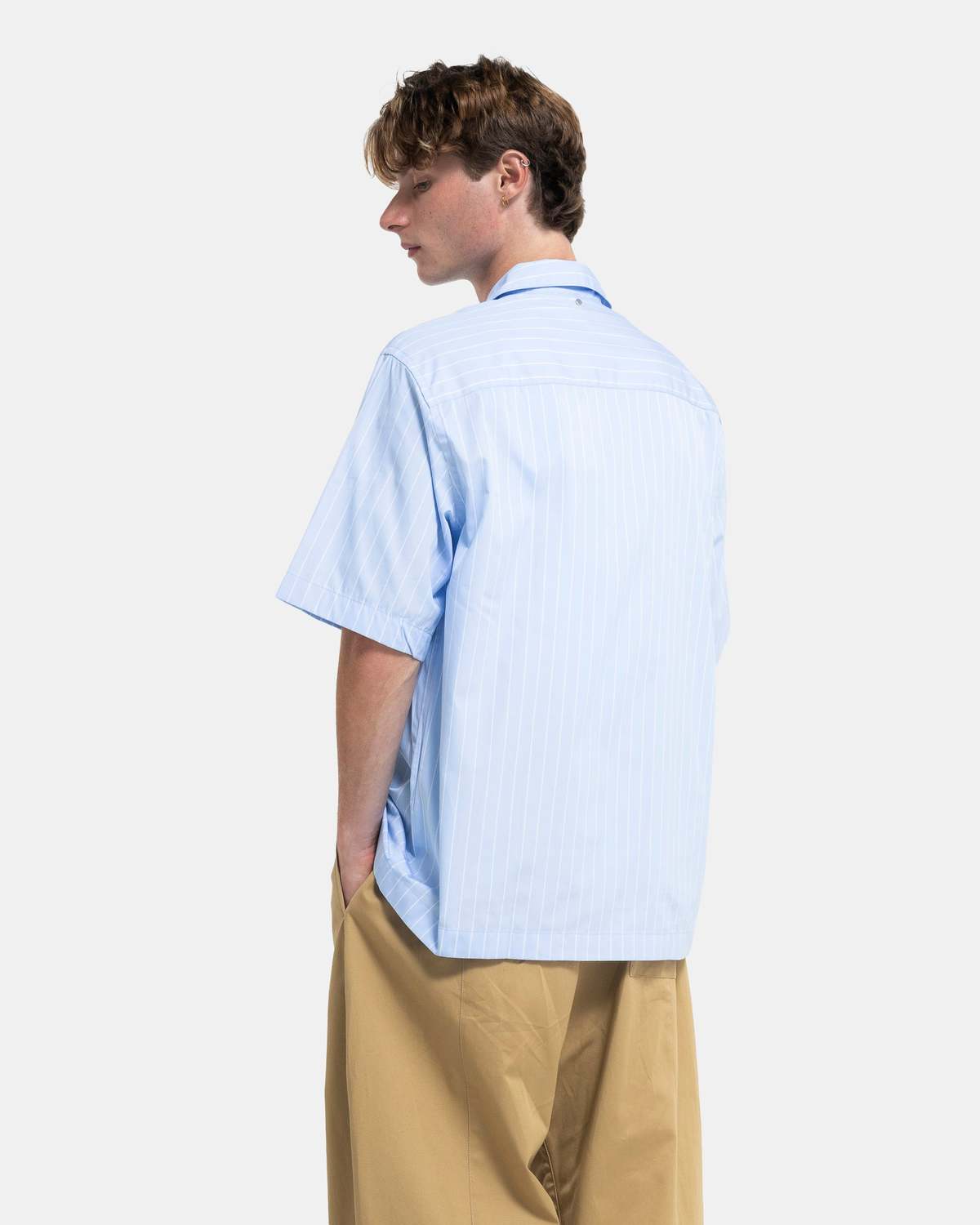 トップス OAMC Ray Shirt Navy Ian Shirt Short Sleeved in Navy – SVRN