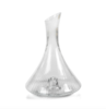 Zodax Bandol Fluted Textured Decanter - Clear - Thumbnail 2