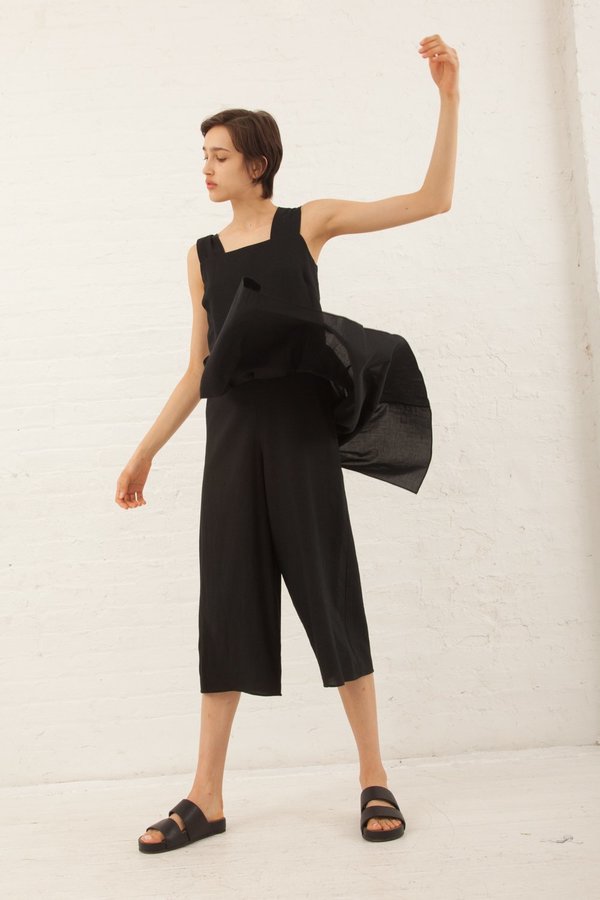 Correll Correll Apro Jumpsuit in Black Correll Correll Apro Jumpsuit in Black