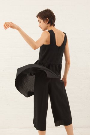 Correll Correll Apro Jumpsuit in Black Correll Correll Apro Jumpsuit in Black