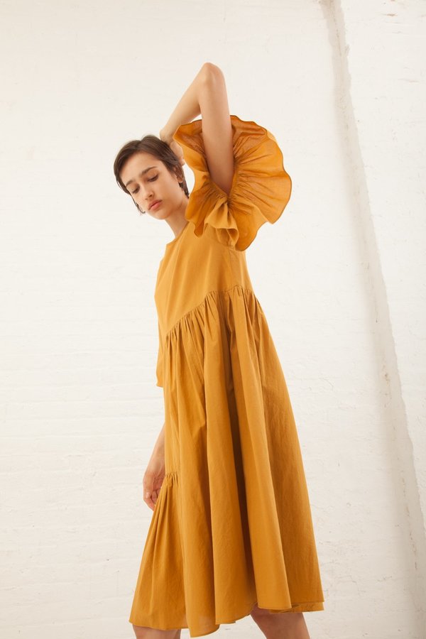 Correll Correll Coco Two Dress in Gold Correll Correll Coco Two Dress in Gold