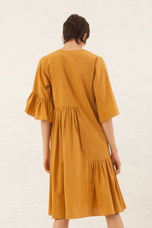 Correll Correll Coco Two Dress in Gold Correll Correll Coco Two Dress in Gold