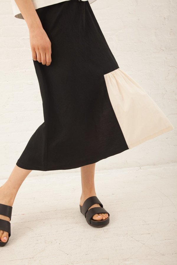 Correll Correll Flocco Skirt in Black/Ivory Correll Correll Flocco Skirt in Black/Ivory