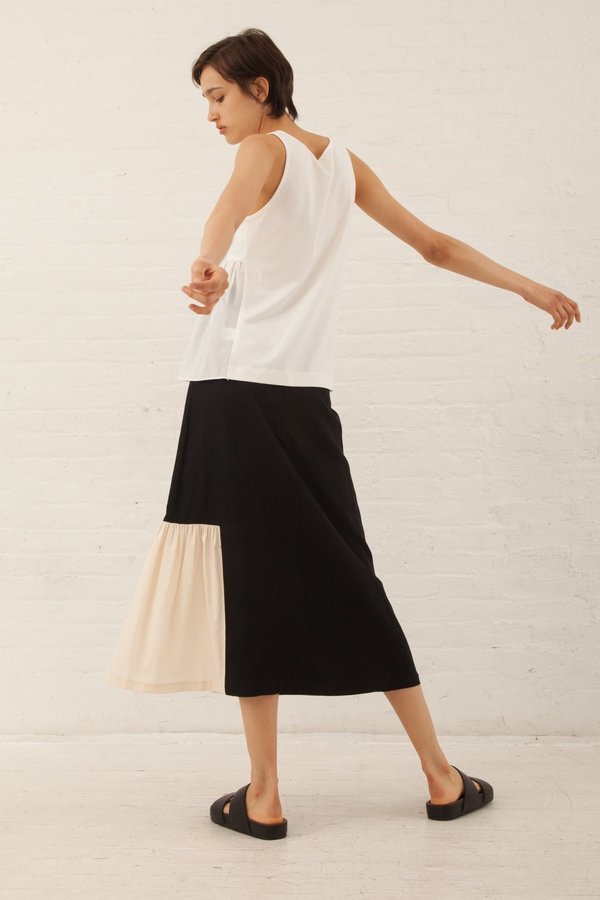 Correll Correll Flocco Skirt in Black/Ivory Correll Correll Flocco Skirt in Black/Ivory