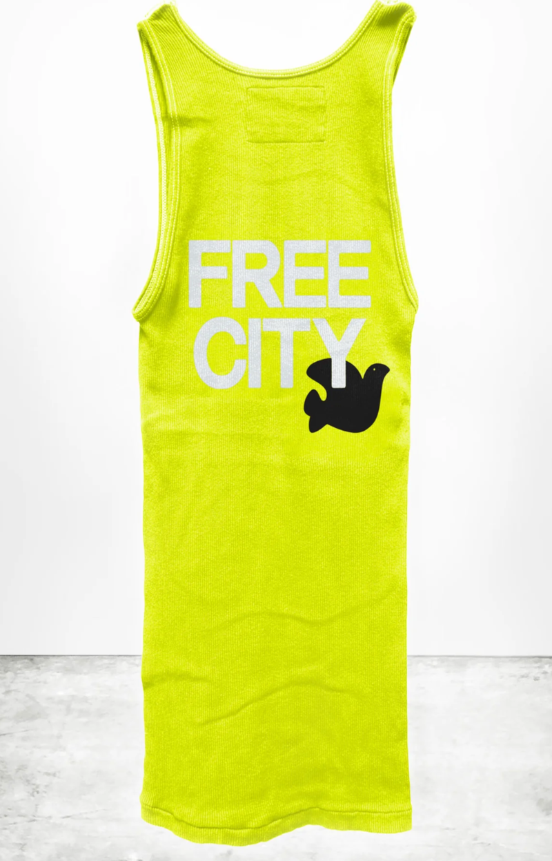Free city RTU/1999 SuperVintage Tank - Glow Plant