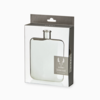 Viski Harrison Polished Stainless Steel Flask - Thumbnail 4