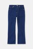 Closed Hi-Sun High Waisted Crop Jean - Dark Blue - Thumbnail 6
