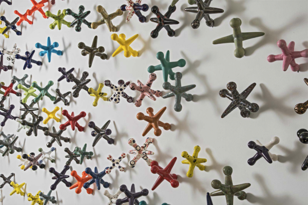 Kaiser Suidan Ceramic Art Jacks