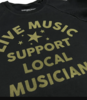 Unsweetened New York Live Music Crew Sweatshirt - black - Thumbnail 3