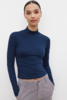 Velvet by Graham & Spencer Nadene L/S Cotton Top - Thumbnail 2