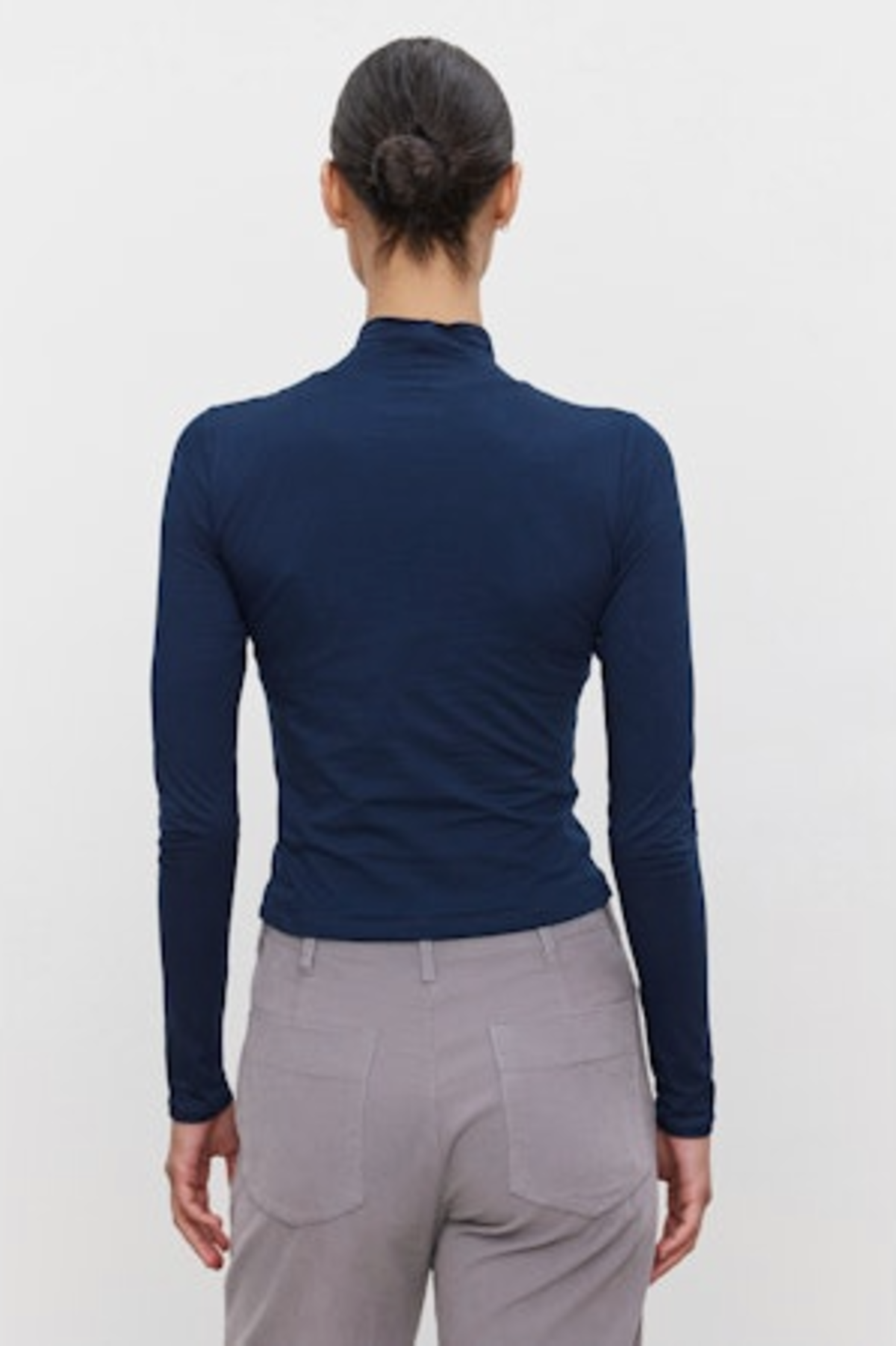 Velvet by Graham & Spencer Nadene L/S Cotton Top - Image 3 of 9
